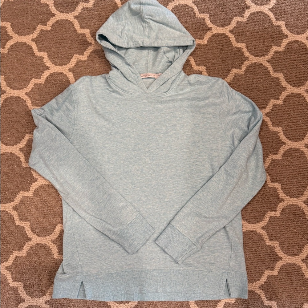 Light Blue Women’s Peter Millar Hoodie Sweater